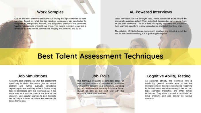 Best Talent Assessment Techniques